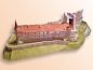Mobile Preview: 2 vollständige Modelle: Burg / Schloss Velhartice (Welhartitz) - 14 . Jh. und gegenwärtig 1:300 70 cm-Länge!