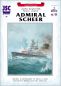 Preview: Schwerkreuzer Admiral Scheer im Bauzustand, Bemalung und Waffenkonstellation von 1942 1:400