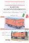 Mobile Preview: typischer italienischer Güterwagen mit Firstdach Typ F, braun (1946), 1:45