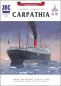 Preview: die Retterin der Titanic - das britische Passagierschiff RMS Carpathia (1903 bis 1913) inkl. LC-Spantensatz 1:400