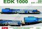 Preview: DDR-Eisenbahn-Rettungskran 20t Takraf EDK-1000/4 (VEB Schwermaschinenbau "S.M.KIROW" Leipzig) + Flachwagen 1:87 LC-Modellbausatz