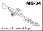 Mobile Preview: Lasercut-Satz MG 34 z.B. für Maschinengewehr-Kraftwagen Kfz.13 Adler 1:25 (Wektor-Verlag)