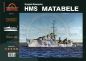 Preview: britischer Zerstörer HMS Matabele F26 (1941) 1:400 extrem³, Druck auf permanentem Karton