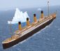 Preview: Kindermodell Passagierschiff RMS Titanic ca. 1:700 einfach, deutsche Anleitung