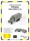 Preview: tschechoslowakischer Kasten-Lkw PRAGA V3S als Werkstattwagen PAD IV-1 (mit vielen Maschinen-Modellen) 1:32 extrem²