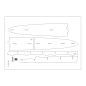 Preview: Lasercut-Spantensatz für Ajax- oder Achlilles-Kreuzer, 1:400 (JSC 404b-L)