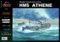 Preview: britischer Flugzeugtransporter HMS Athene, ex Dampffrachter Clan Brodie 1:200 extrem²