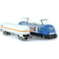 Preview: Personen- und schwere Güterverkehr-E-Lokomotive Nevag E6ACT Dragon 2 "Lotos" und ein Kesselwagen der GATX Rail Europe 1:87 einfach
