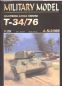 Mobile Preview: mittelschwerer Panzer T-34/76 (1942) 1:25 extrem übersetzt