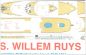 Preview: M.S. Willem Ruys von der Koninklijke Rotterdamsche Lloyd 1946 - 1964 1:300