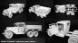 Preview: sowjetischer Lastkraftwagen GAZ-AAA der 1937-Baureihe 1:25 Offsetdruck