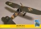 Mobile Preview: rumänische Lizenz IAR des polnischen Jagdflugzeuges PZL P.11F (Kufen- oder Radfahrgestell) 1940-1943 1:33
