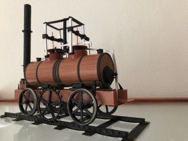 die erste europäische Lokomotive Salamanca vom Blenkinsop & Murray (1816) 1:25