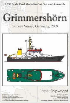 kleines Vermessungsschiff Grimmershörn (2009) 1:250 extrem²