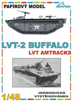 US-Ketten-Amphibienfahrzeug LVT-2 (Amtrack) „Mildred“ 1:48 einfach
