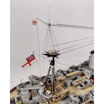 britisches Panzerschiff HMS Hood (1941) inkl. Spantensatz 1:250 (neue Modellkonstruktion 2022)
