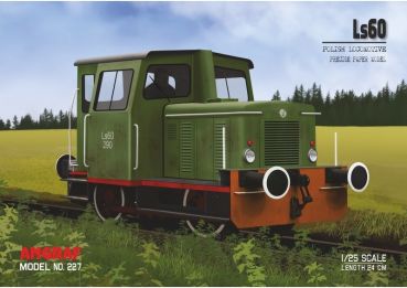 Diesel-Rangierlokomotive Ls60-290 1:25 extrempräzise²