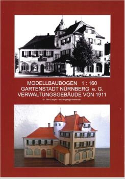 Gartenstadt Nürnberg e.G. Verwaltungsgebäude von 1911 1:160