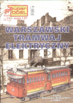 2 Wagen Siemens-Schuckert (1907) Warschauer Strassenbahn 1:87
