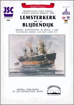 Liberty-Frachter Lemsterkerk oder Blijdendijk 1:250 übersetzt, JSC-Ausgabe