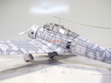 Verbindungs- und Beobachtungsflugzeug Tachikawa Ki-36 (alliierter Codename: Ida) 1:33 präzise