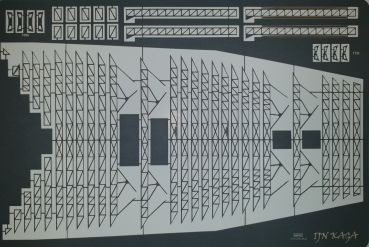 Groß-Lasercut-Detailsatz für IJN Kaga 1:200 Dom Bumagi 5/2011 (Produzent: Answer)