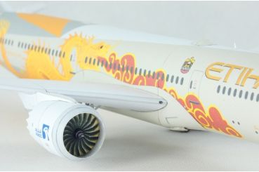 Boeing 787-10 Dreamliner Fluggesellschaft Etihad in Sonderbemalung "CHOOSE CHINA" 1:144
