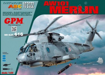 Transporthubschrauber AgustaWestland AW101 Merlin 1:33 präzise