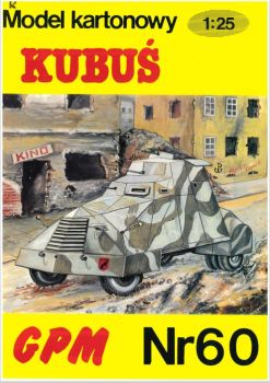 polnischer Panzerwagen KUBUS (Warschauer Aufstand, August 1944) 1:25
