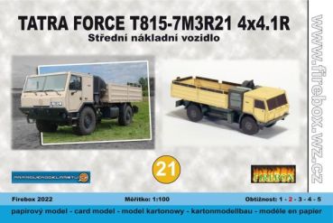 Tschechischer LKW Tatra Force T815-7M3R21 4x4.1R 1:100