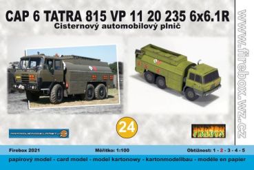 tschechische militärische Kraftstoffzisterne Tatra 815 VP 11 20235 6x6.1R CAP 6 1:100