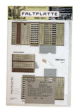 elfgeschossige DDR-Wohnungsbauserie 70 (WBS 70/11) 1:400