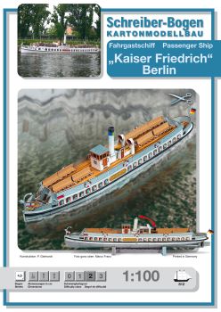 Fahrgastschiff Kaiser Friedrich, 1:100