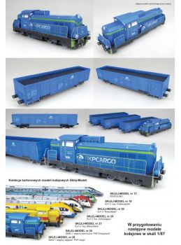 Diesellokomotive SM42-810 + 3 Kohlewagen 415W PKP Cargo 1:87 (H0) einfach