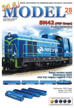 Diesellokomotive SM42-810 + 3 Kohlewagen 415W PKP Cargo 1:87 (H0) einfach