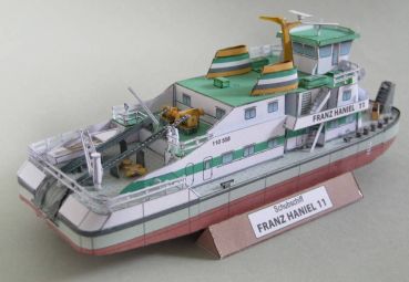 Schubschiff Franz Haniel 11 ohne Unterwasserteil, 1:160