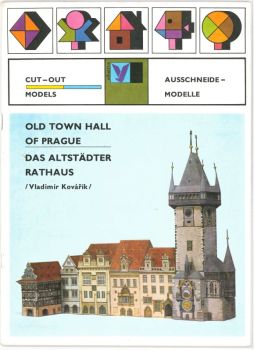 Das Altstädter Rathaus in Prag aus dem Jahr 1338 1:220 deutsche Bauanleitung; Verlag: Albatros