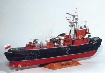 Feuerlöschboot Strazak-3 der DDR-Klasse IBIS (1965) 1:50 (Werkbemalung)