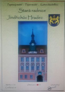 Altes Rathaus in Jindrichuv Hradec in Südböhmen aus dem Jahr 1493 1:150