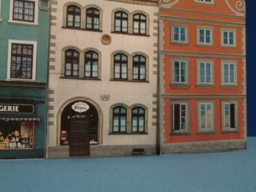 Altstadt-Set Nr.1 mit zwei Häusern (je optionale 2 Fassaden) 1:87 (H0) deutsche Anleitung