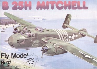 Bombenflugzeug North American B-25H Mitchell 1:33 Erstausgabe, übersetzt, ANGEBOT