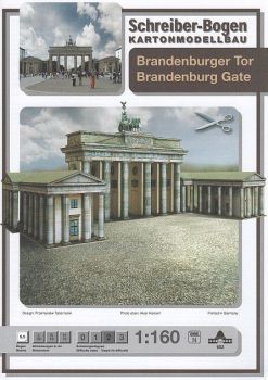 Brandenburger Tor 1:160 (N) deutscha Anleitung