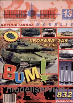 Bundeswehr-Panzer LEOPARD 2A5   1:30   einfach