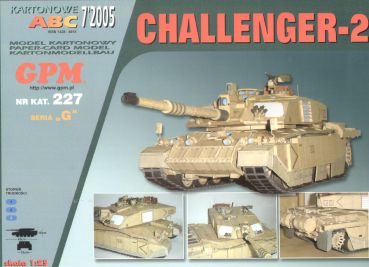 Challenger-2 (brit. 2. Royal Tank Regiment, Irakkrieg 2003) 1:25 ANGEBOT