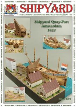 Diorama Quay-Port Amsterdam (1627) 1:96