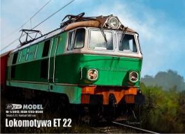 E-Lokomotive ET 22 (Bj. 1969 bis 1989) 1:25 inkl. Zurüstsätze, übersetzt