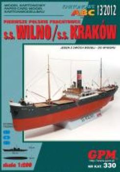 Frachter s.s. Wilno oder s.s. Krakow (1927) 1:200 inkl. Spanten