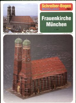 Frauenkirche München 1:300 deutsche Anleitung, ANGEBOT