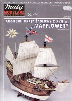 Galeone HMS Mayflower (1620) -das "Auswandererschiff" 1:100