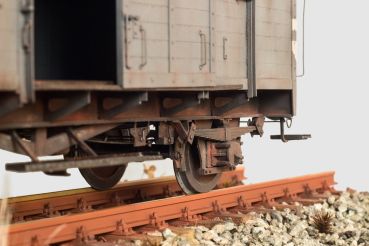 gedeckter Güterwagen geschweißter Bauart Ghs "Oppeln" 1:25 extrem²